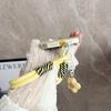 Korea Y2k Ctue Flower Candy Color Phone Lanyard Simplicity Short Phone Strap Pearl Style Phone Chain Bracelet Phone Accessories
