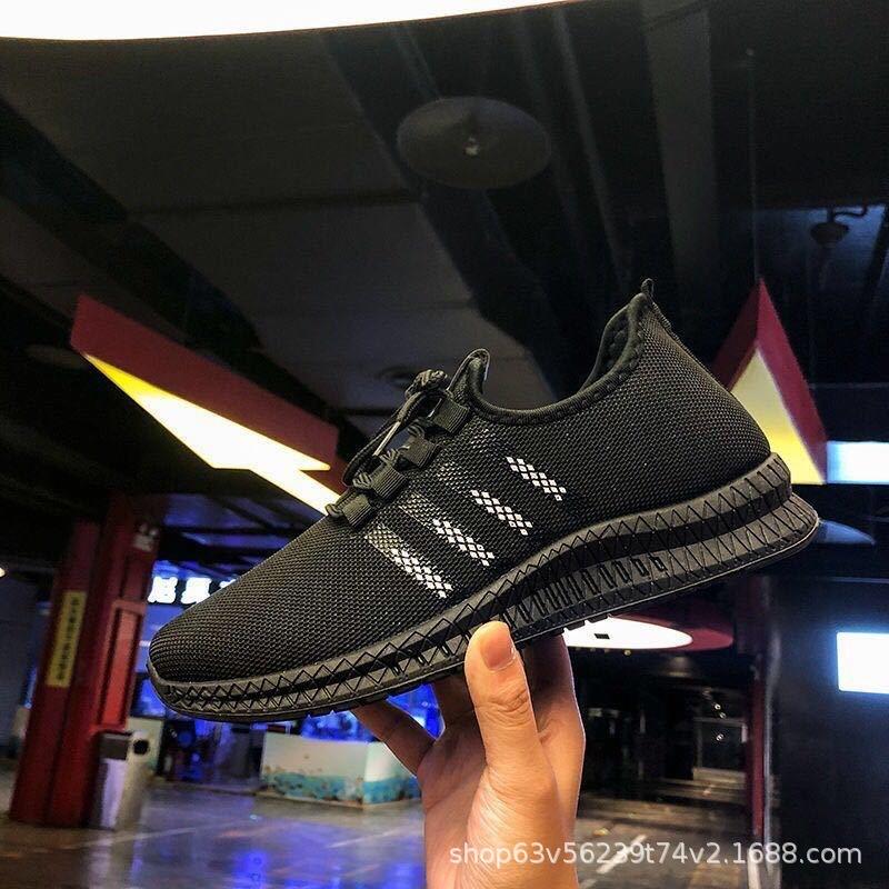 

Новые мужские туфли из дышащей ткани Fly-With, повседневная спортивная обувь, мужская удобная и модная, универсальная, молодежная, поставка 39