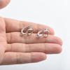 Silver Color Brass Earring Hooks for DIY Jewelry Making Handmade Silver Color Jewelry Accessories Findings Eawires