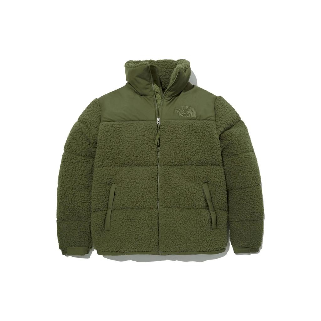 THE NORTH FACE Nuptse M'S SHERPA JACKET Down Jacket Men's Green (Unisex) Down Jackets NJ1DN61C