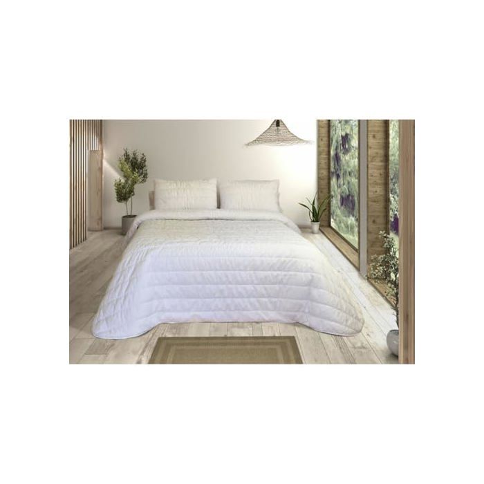 Couvre-lit moderne - Pierre Cardin - Multicolore - Géométrique - 150x220 cm - Coton - Polyester - Lavage en machine