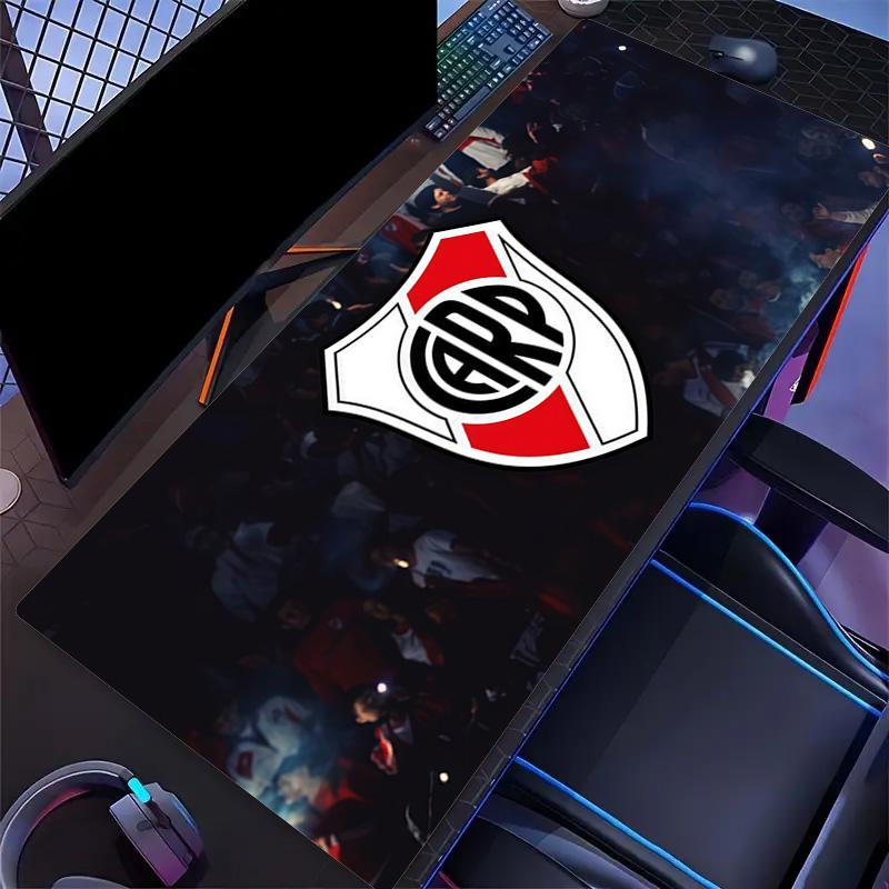 River Plate CARP Print Cushion Non-slip Laptop Tablet Big Mousepad XXL Mat Mini PC Playmat With Lock Edge