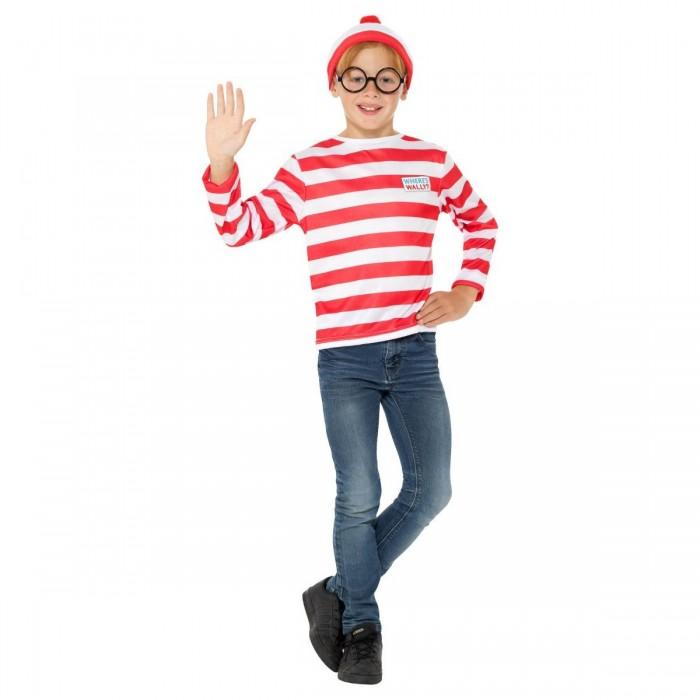 Where's Wally? Childrens/Kids Costume Set