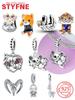 Orginal Charms Copper Animal Beads Pendant Fit Bracelet Necklace Accessories Bead Jewelry Making Fine Jewelry Gift Diy