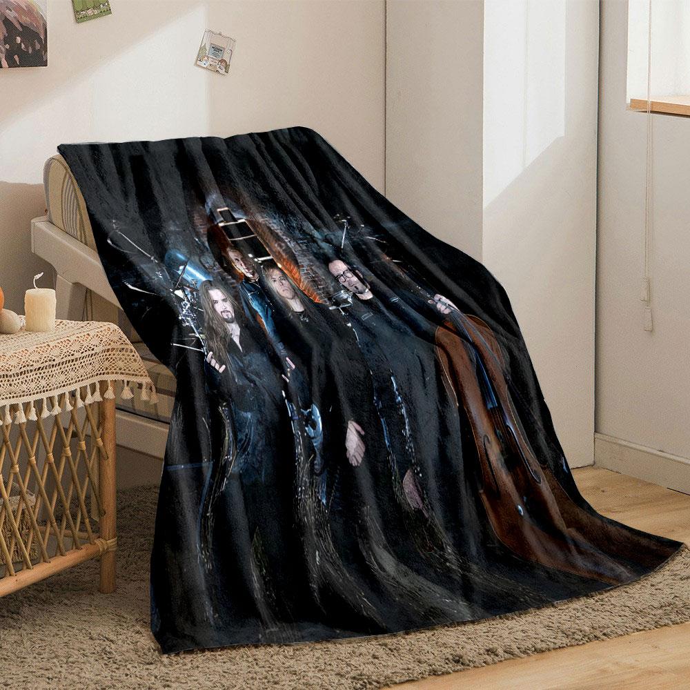 Dark Rock Band Theme Blanket for All Seasons Blanket Lunch Break Throw Gift