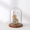 Preserved Flower Glass Dome Ornament - Creative Christmas Gift Transparent Vase