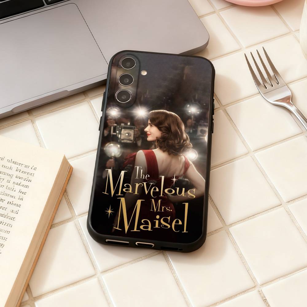 The M-Marvelous Mrs. Maisel phone Case For Samsung Galaxy A73,A72,A71,A70,A53,A52,A51,Others Soft Black Shell