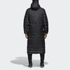 adidas Long Hooded Down Jacket 'Black' Men's BQ6590