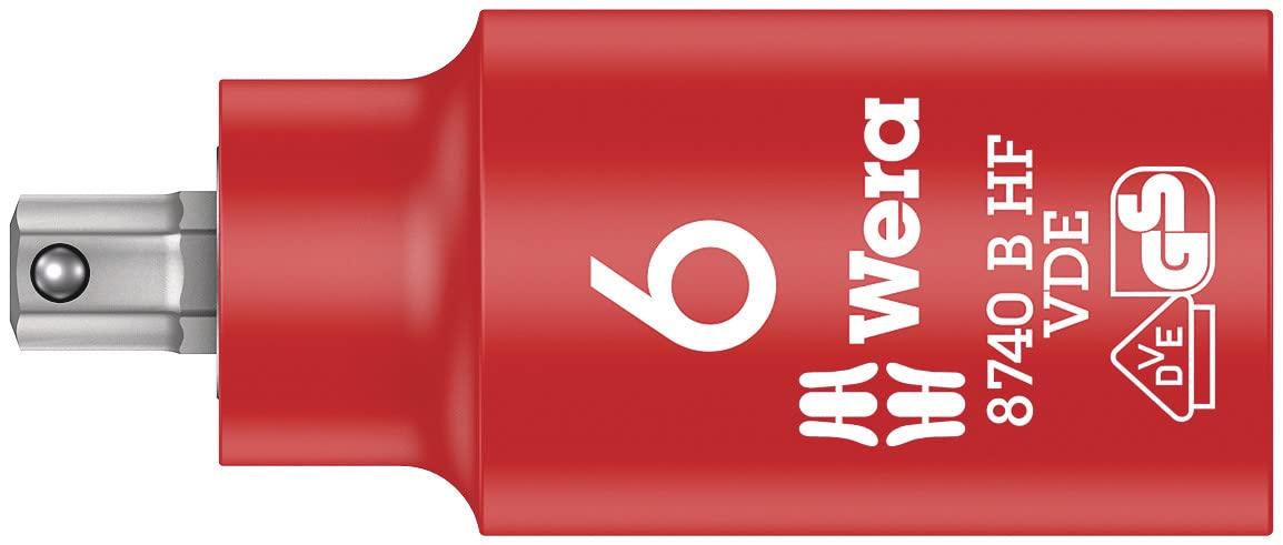 

Wera 05004902001 Zyklop Bit with Retention VDE 8740 B Imported from Socket, Insulated, Function, 3/8 Drive, HF, 6.0mm [Officially Japan]