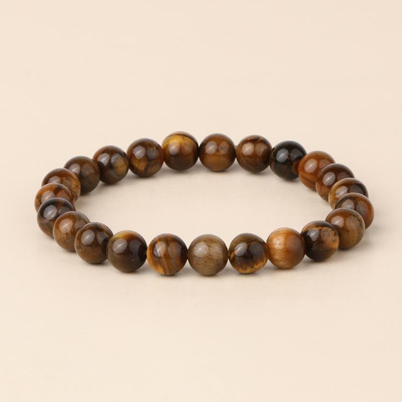 3 Pcs Set Bohemian Gemstone Bracelet Women Men Tiger Eye Black Obsidian Hematite Lucky Wealth Love Gift