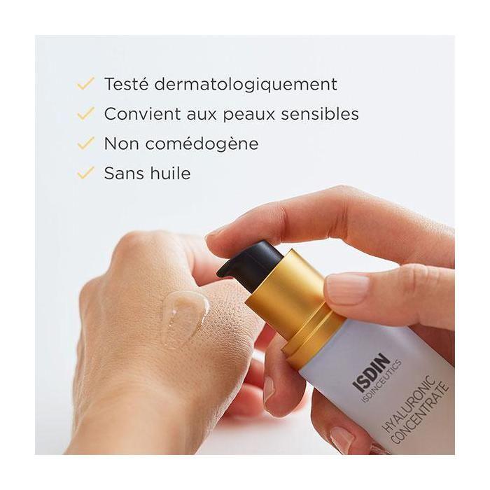 Siero - ISDIN - Isdinceutics Concentrato di Acido Ialuronico - 30 ml - Unisex - Tutti i tipi di pelle