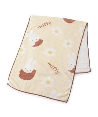 Marimo Craft Miffy Strawberry Chocolate Quick Dry Face W100 X H40cm & Towel, Brown, (DBM-2137)