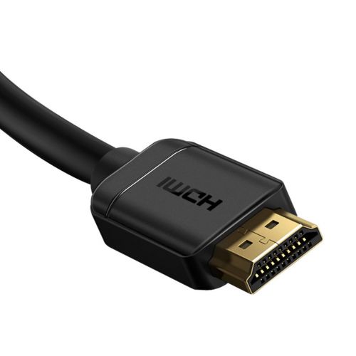 Converter Baseus  Baseus 2x HDMI 2.0 4K 60Hz Cable, 3D, HDR, 18Gbps, 1m (black)