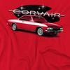 Chevrolet Unisex Adult 65 Corvair Mona Spyda Coupe T-Shirt
