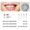 10Pcs/Box Dental Diamond Burs High Speed Handpiece 25Mm Dentist Tool Wear Resistant Lengthening Dentistry Fillings Palatal
