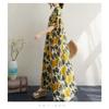 Ladies' Loose Artistic Beach Dress Retro Long Robe