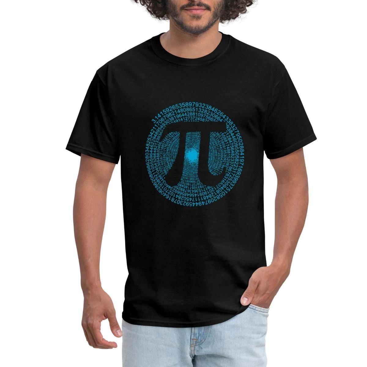 Pi Symbol Circle Geek Science Men s T-Shirt XXL