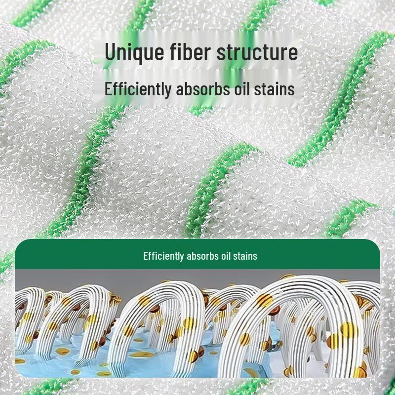 Meiliya Bamboo Fiber Oil-Removing Dishcloths (20-Count)