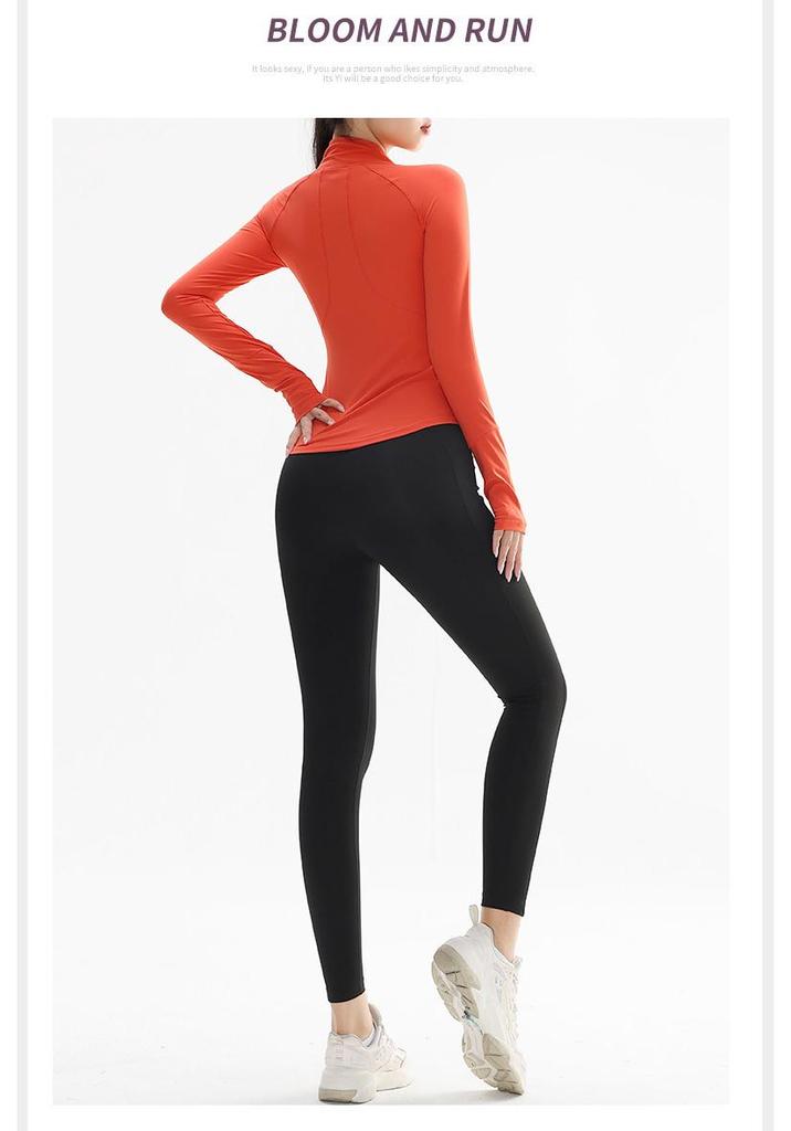 Women's Slim Fit Quick-Dry Sports Jacket for Running & Yoga