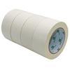 BOMEI PACK Construction Masking Tape, White, 50mm Wide X 50m Long, General-Purpose Painting Tape, 4 Rolls