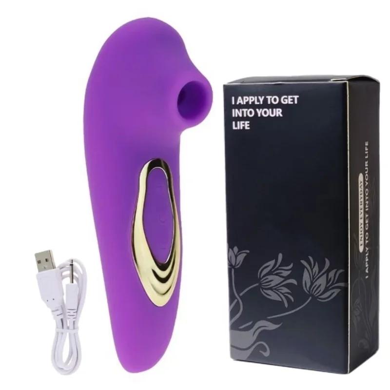 Powerful Automatic 3-in-1 Clit Sucking G Spot Vibrator & Nipple Massager for Women Adult Pleasure Toy