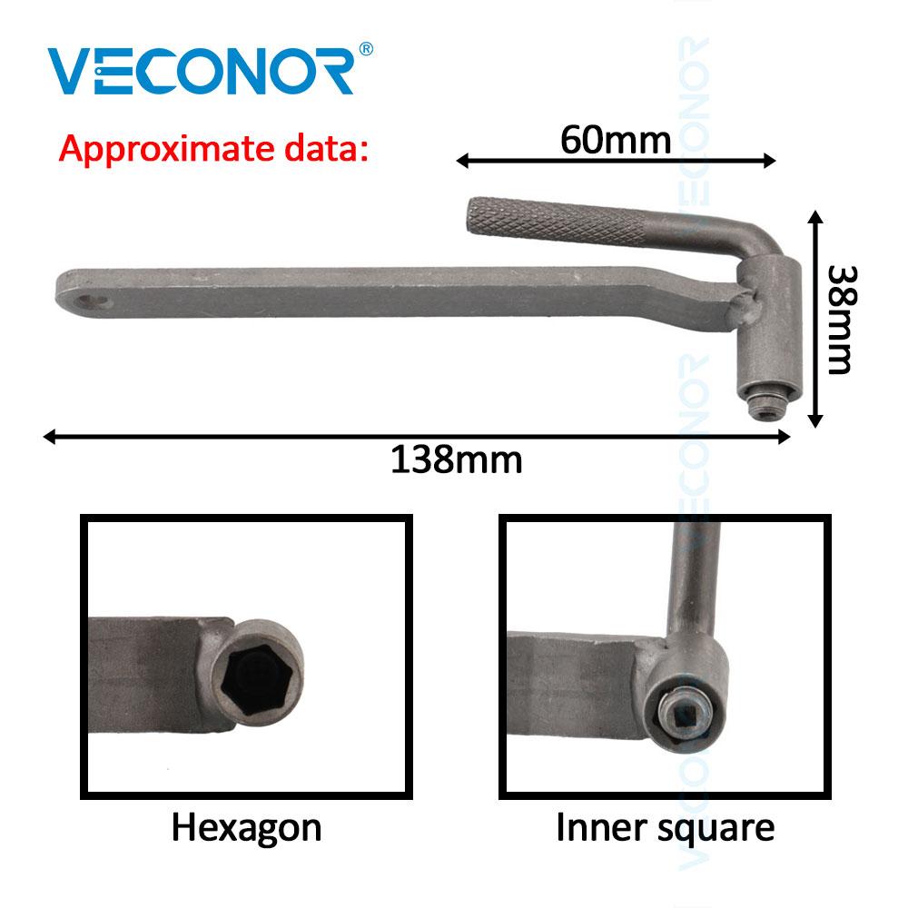 8 9 10mm Valve Screw Wrench Motorcycle Scooter Engine Valve Screw Adjustment Tool Repair Hand Tools Sleeve Spanner 8mm 9mm 10mm Engine Valve Parts 7