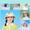 Childrens Summer Sun Hat With Large Brim And Fan For Kids Sun Protection