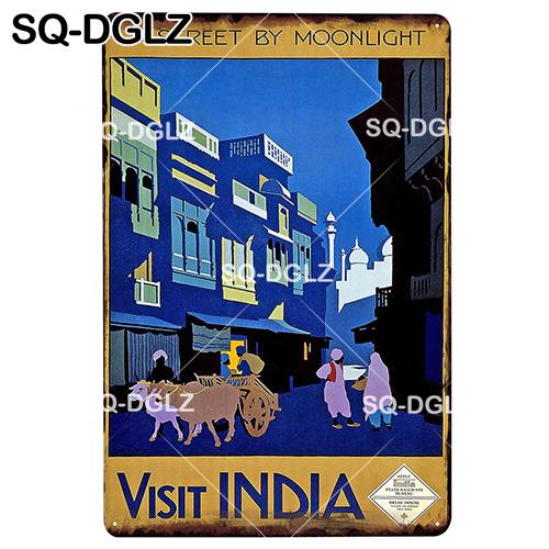 [SQ-DGLZ] COLOMBIA Metal Sign Vintage Tin Sign Retro Wall Decor for Home Plaque Metal Poster Pub Bar Decor Art Painting