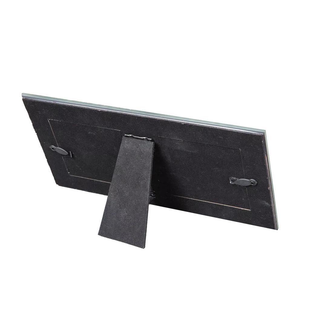 Hestia Mirrored Glass Hearts Photo Frame