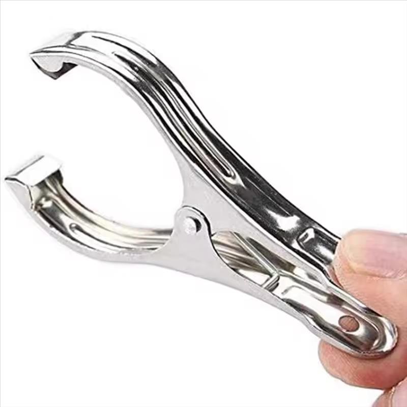 Clothespins,Stainless Steel Pool Towel Clips, Chair Clips For Beach Towels, Row Cover Clips