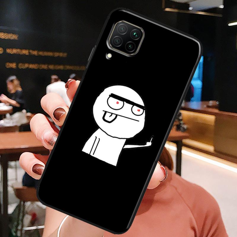Funny Man Middle Finger For Huawei Honor X8a X7a X9a X8 50 70 90 Lite Magic5 Pro P20 P30 P40 P50 P60 Nova 9 5T Case