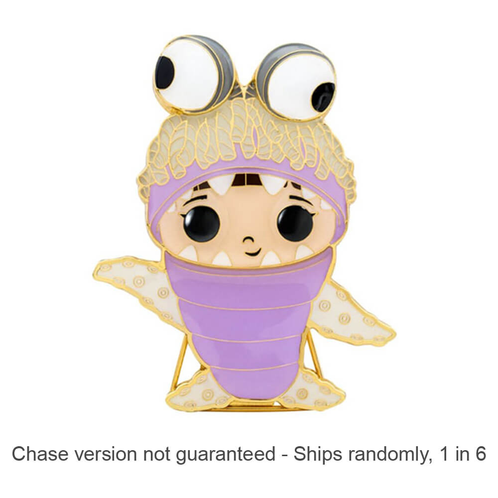 

Костюм Boo Monster 4 дюйма, поп! Эмалированные булавочные чехлы поставляются 1 из 6