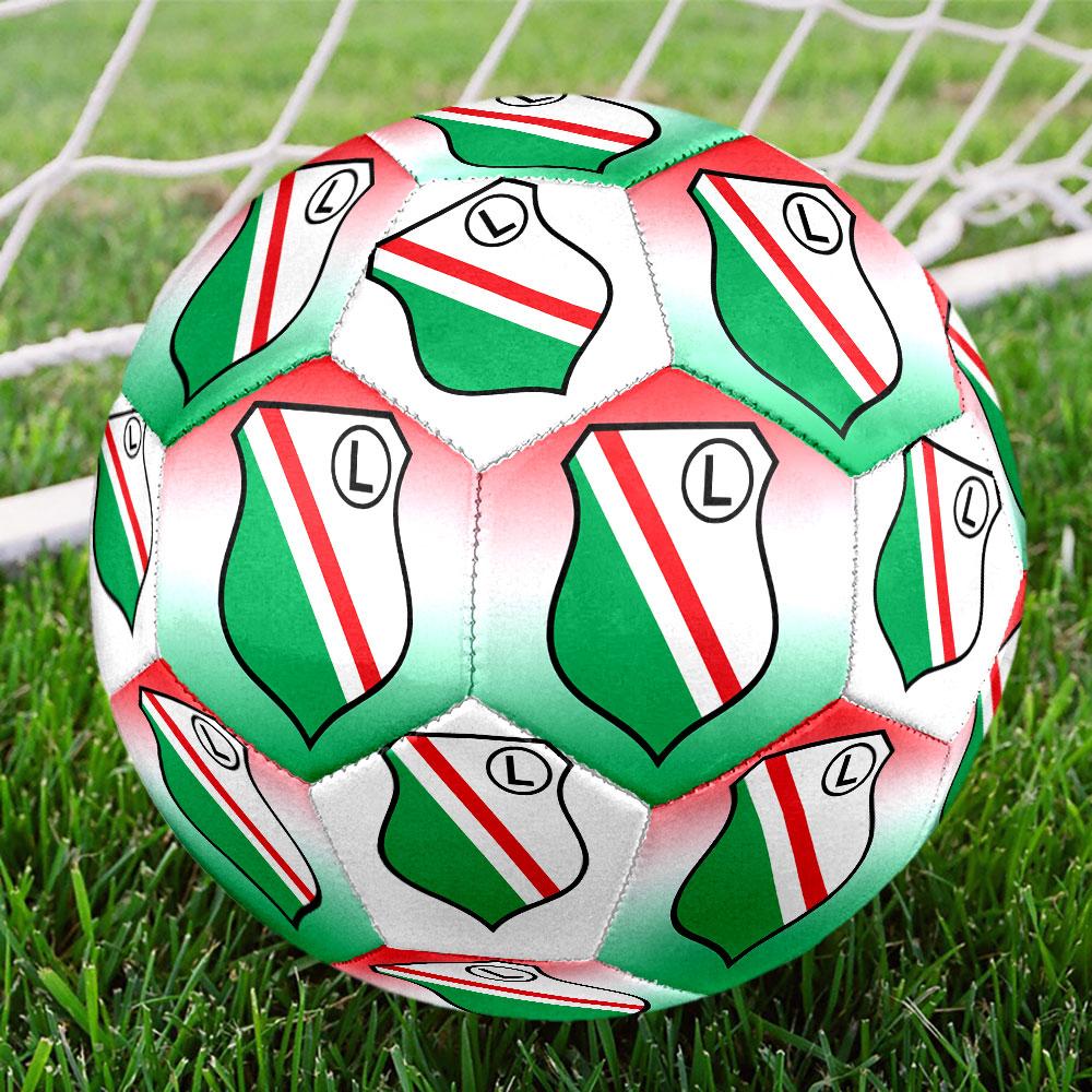 Legia Warszawafootball clubIndoor Size 5 Soccer Ball Colorful Machine Stitched PVC Competition Ready Durable High-Bounce