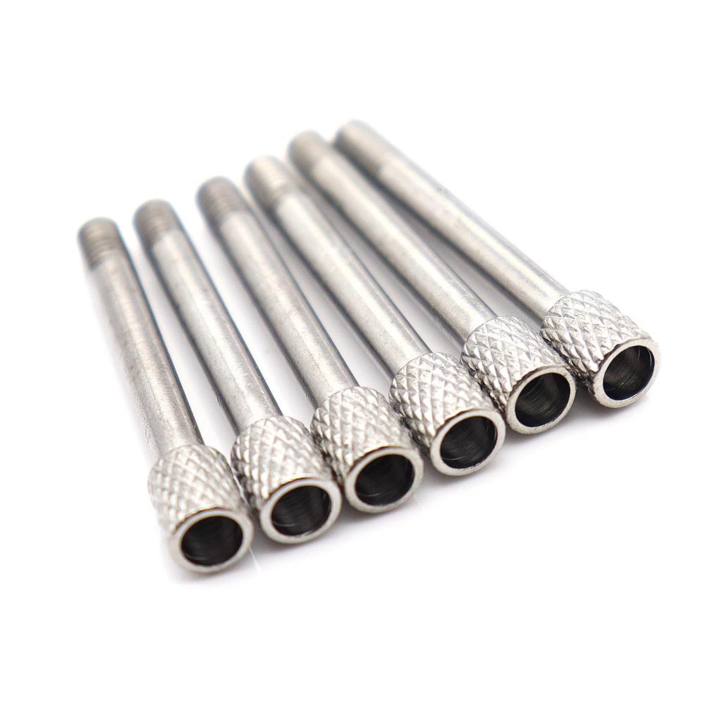 6Pcs Brass Electric Guitar Floyd Rose Tremolo Bridge Saddle Clamp String Screw