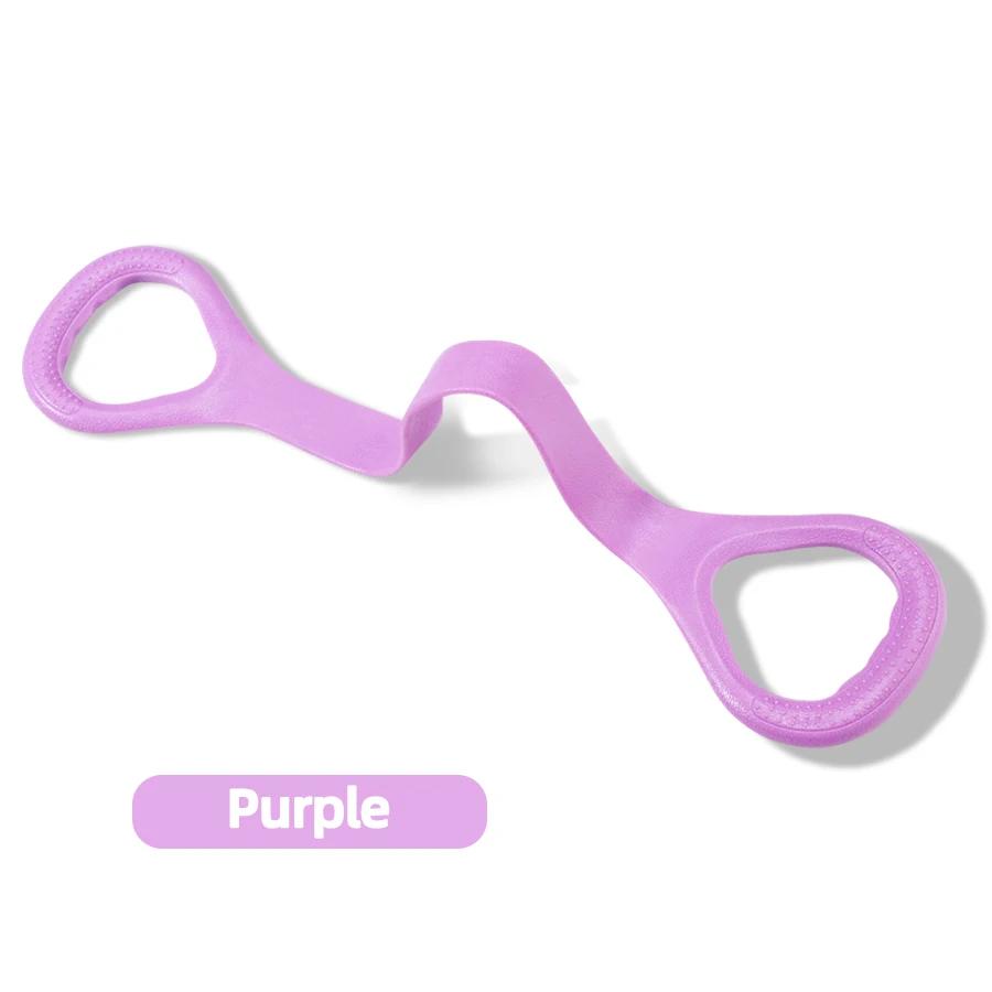 8 Fitness Workout Resistance Band Arm Back Shoulder Exercise Elastic Training Band Yoga Pilates Physical Therapy Equipment 2025