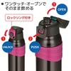 Thermos Sports Bottle 1.0L Charcoal Pink FJC-1000 CH-PK 1000 ml