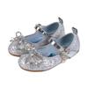 Girls' princess shoes, new spring and summer crystal shoes, little girls' flat shoes, fashionable children's leather shoes, soft-soled single shoes