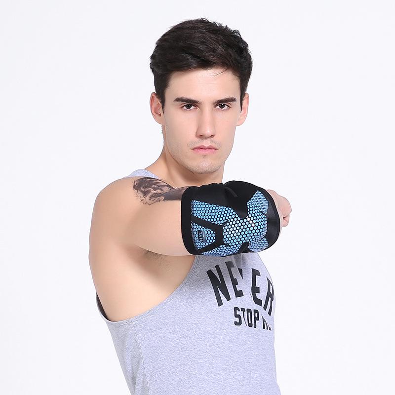 

Sports Elbow Pads Outdoor Riding Basketball Elbow Joint Cover Arm Guard Knitted Pressurized Protective Gear L