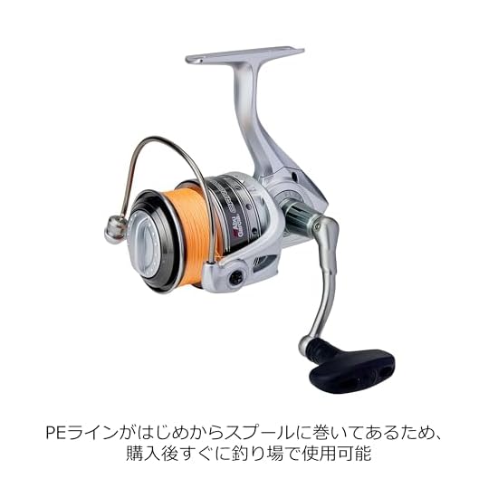 AbuGarcia CARDINAL III SX3000H High Gear - Moulinet Spinning PE #2 165m avec Ligne PE et Bobine de Rechange Inclus