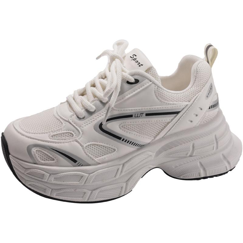 Height-increasing Platform German Training Shoes Women's New Mesh Breathable Casual Sports Forrest Gump Racing Shoes In Summer 2025