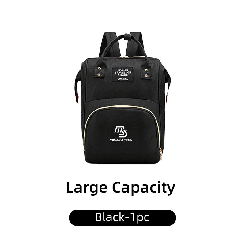 2025 Hot Schoolbag Men Women Business Travel Bag Casual Shoulder Backpack For Mazda 3 6 2 Axela CX5 CX3 CX30 CX9 Atenza Demio RX