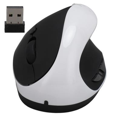 Ergonomische Rechtshänder-Maus Einstellbare DPI 2,4G Drahtlose Vertikale Maus für PC Laptop Tablet Weiß