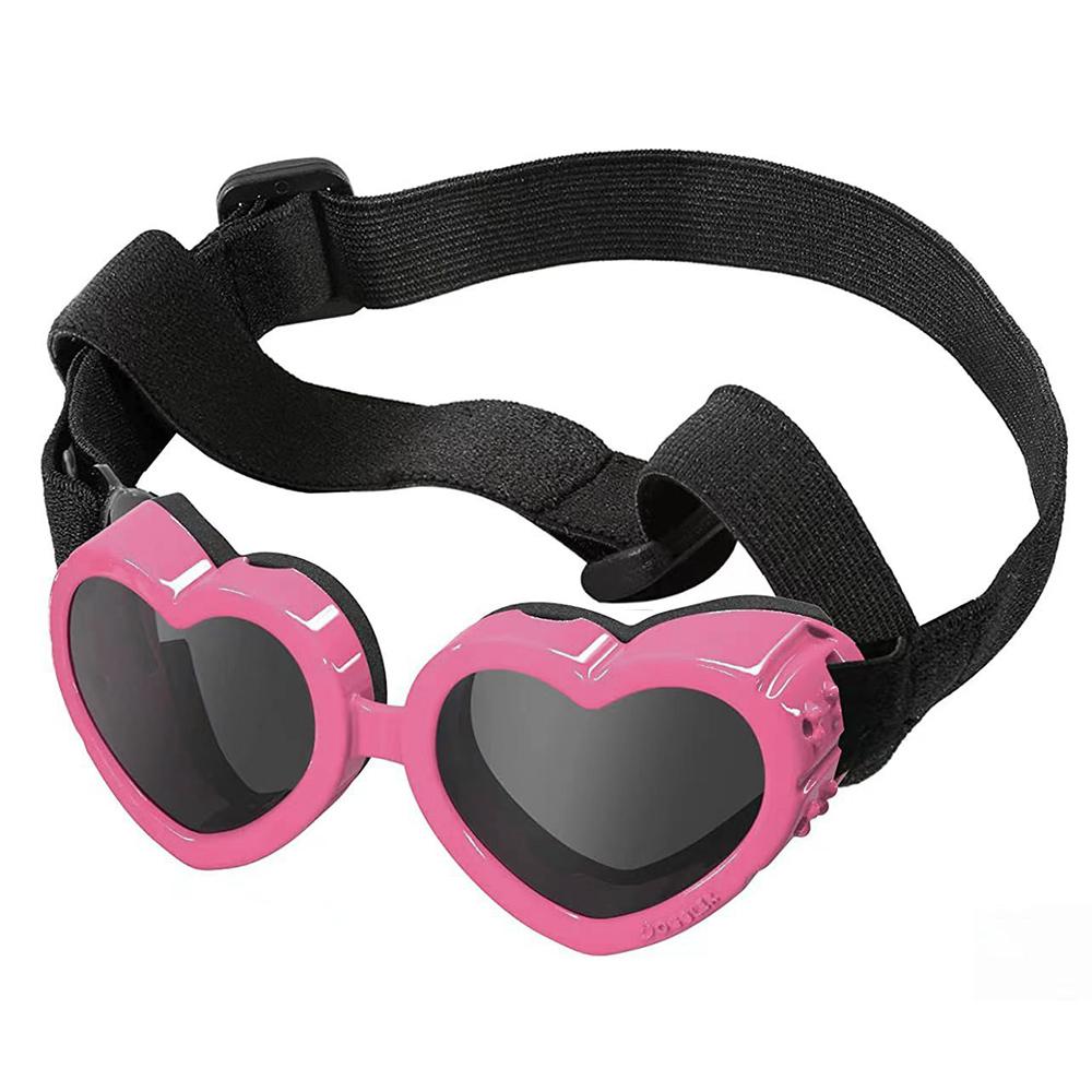 Outdoor Travel Pet Sunglasses for Small Medium Dogs Cats Adjustable Animal Dog Love Glass Yorkshire Glasses mascotas Accessories