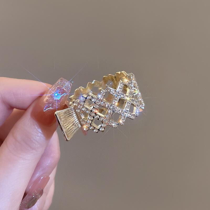 

1 шт. Модные минималистичные кристальные геометрические металлические заколки для волос для женщин, девушек, женские, для вечеринок, для хвостика, головные уборы, аксессуары для волос
