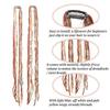Colorful Tibetan Ethnic Style Braid Rope Headwear Hair Accessory