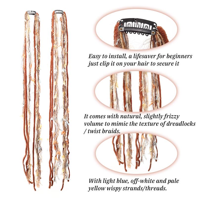 Colorful Tibetan Ethnic Style Braid Rope Headwear Hair Accessory