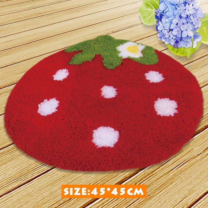 Nicediy Embroidery Latch Hook Rug Canvas Kits Carpet Latch Hook Kits DIY Knitted Fomiaran for Needlework Cross Stitch Crocheting