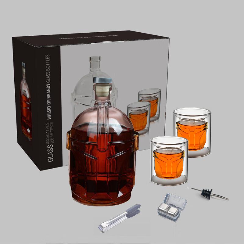 

High Borosilicate Glass Whiskey Decanter Set
