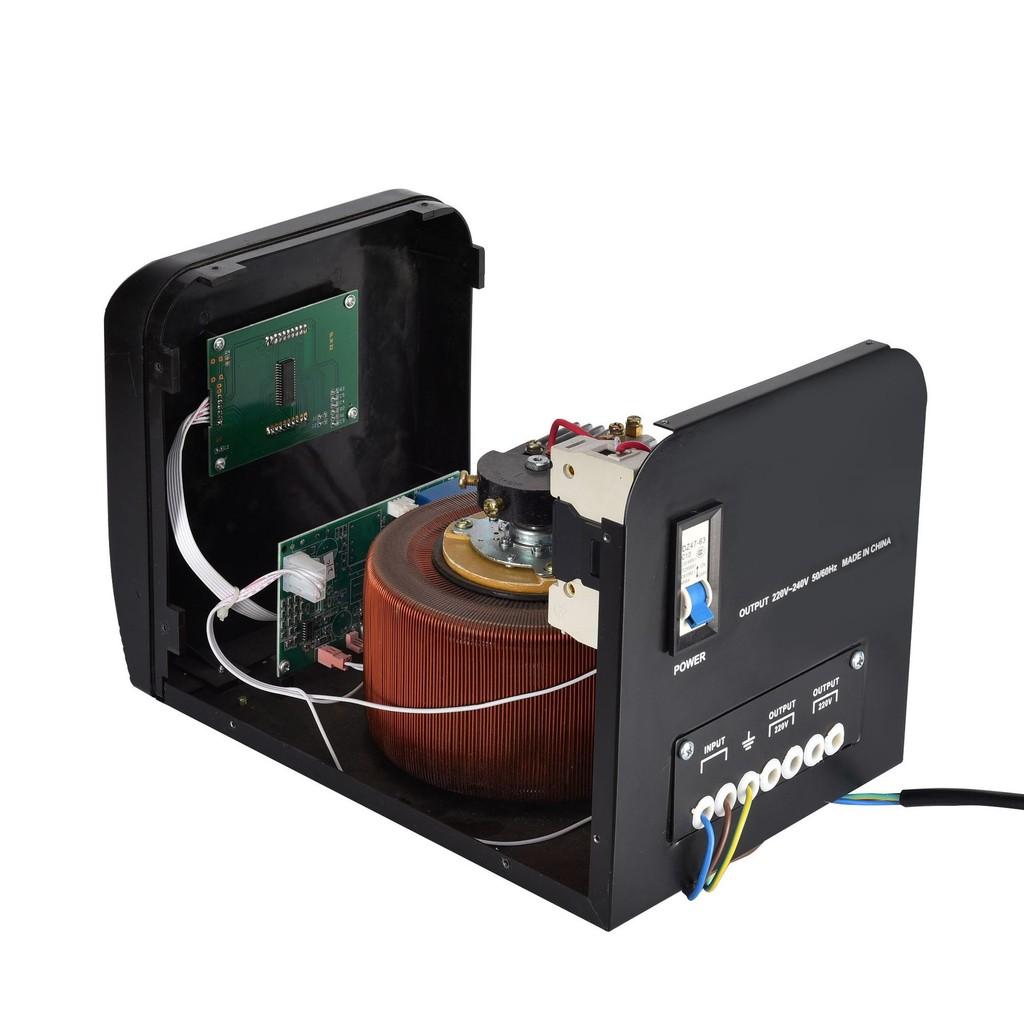 220V Household Electronic Voltage Regulator AVS 500W-5000W Automatic Microcomputer Control AC Voltage Regulator