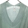 RHC Ron Herman linen Long sleeve V neck knit S Mint system Women Used